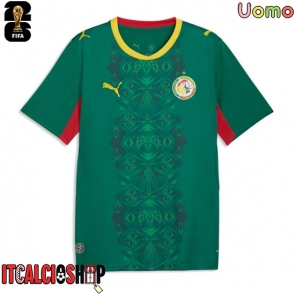 Senegal Seconda Maglia Mondiali 2026 Manica Corta